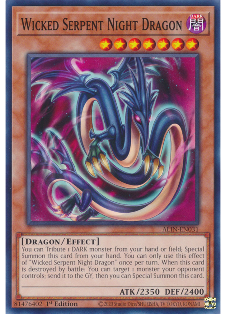 Wicked Serpent Night Dragon