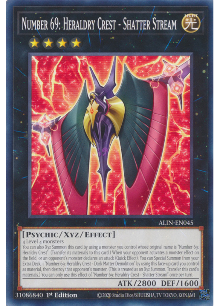 Number 69: Heraldry Crest - Shatter Stream