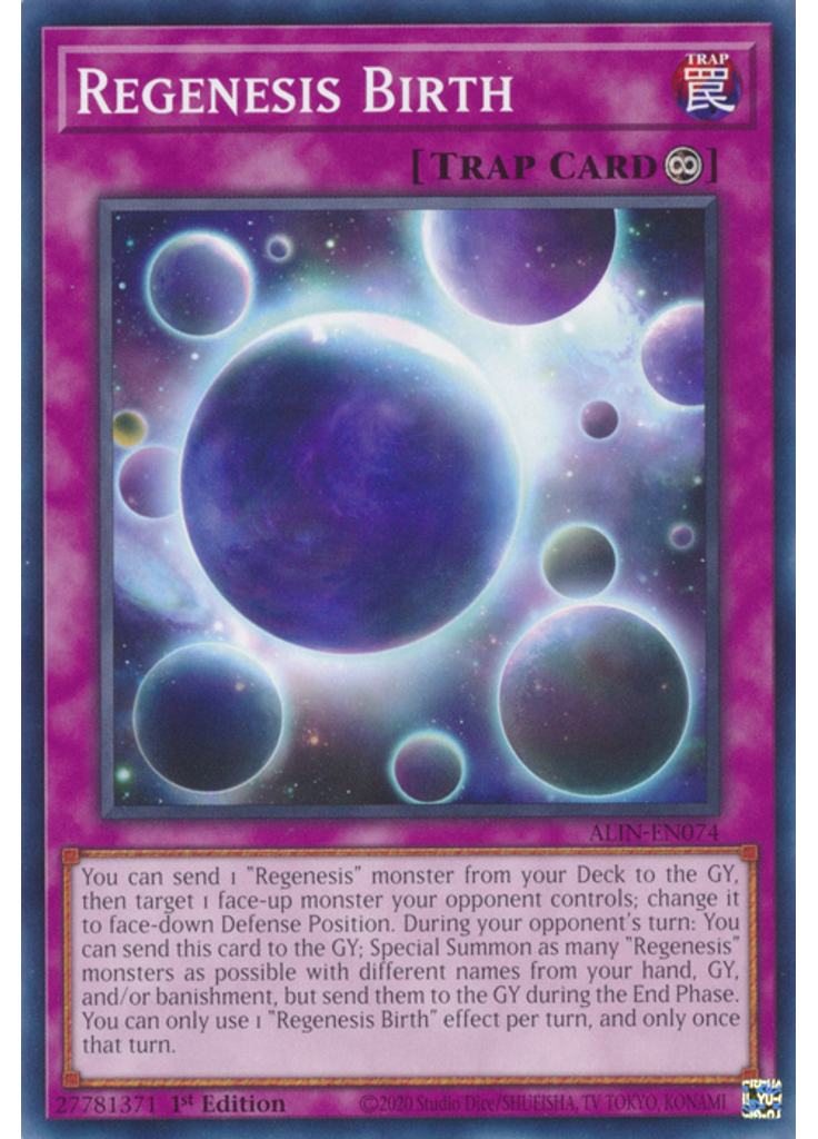 Regenesis Birth
