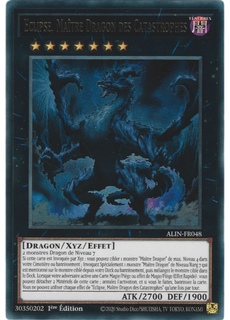 Eclipse, Maître Dragon des Catastrophes