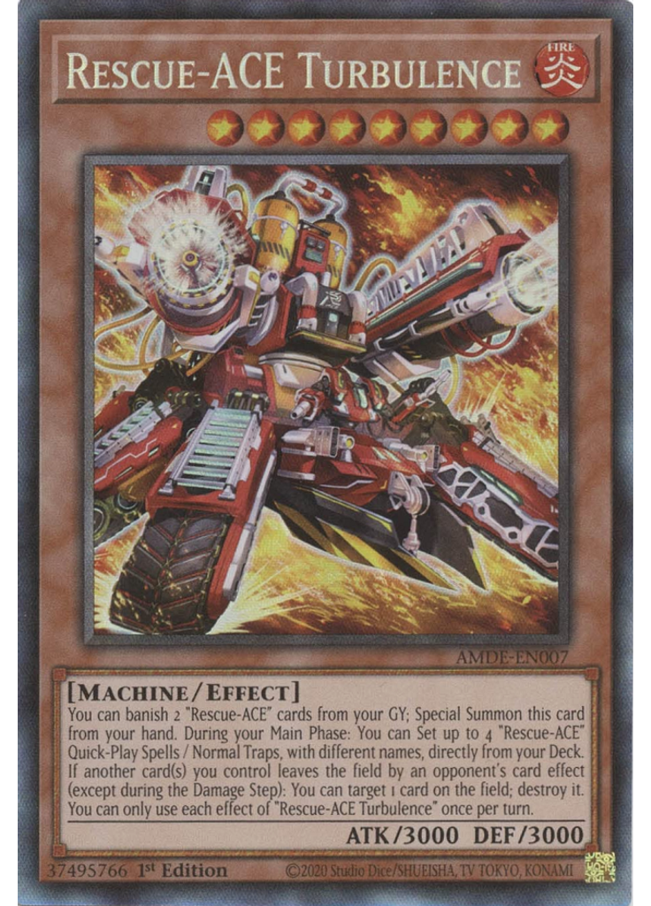 Rescue-ACE Turbulence (Collectors Rare 1st Edition)
