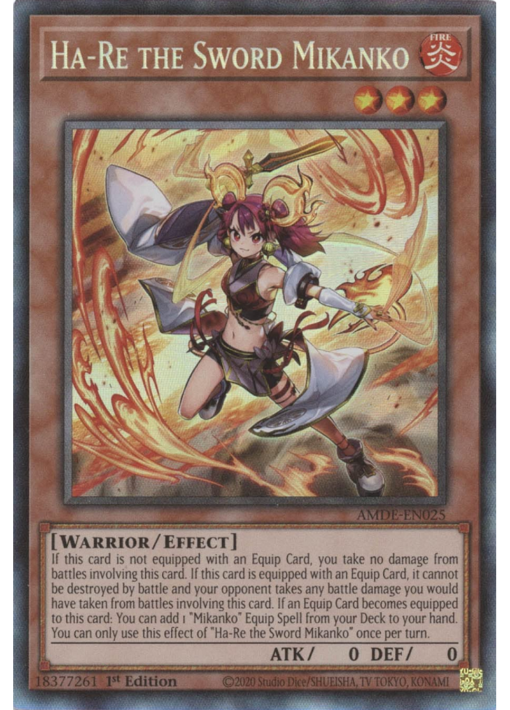 Ha-Re the Sword Mikanko (Collectors Rare 1st Edition)