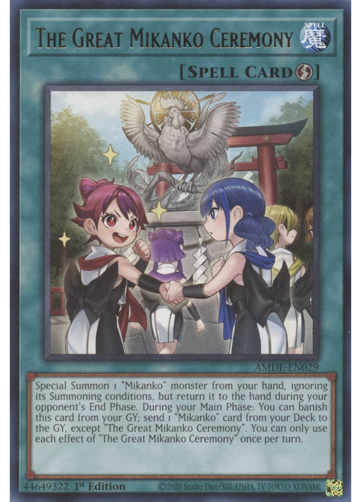 The Great Mikanko Ceremony