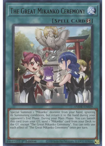 The Great Mikanko Ceremony