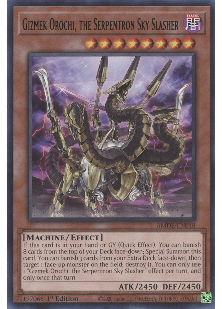 Gizmek Orochi, the Serpentron Sky Slasher
