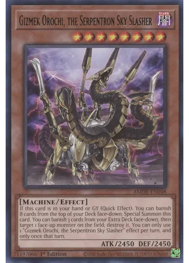 Gizmek Orochi, the Serpentron Sky Slasher