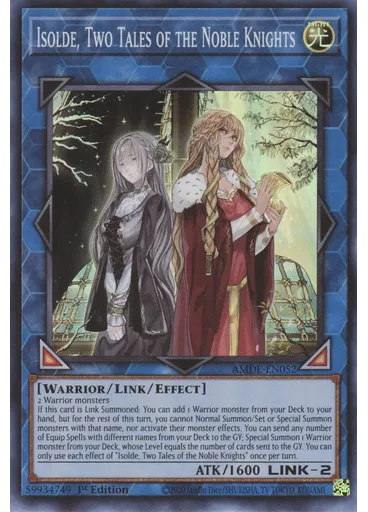Isolde, Two Tales of the Noble Knights
