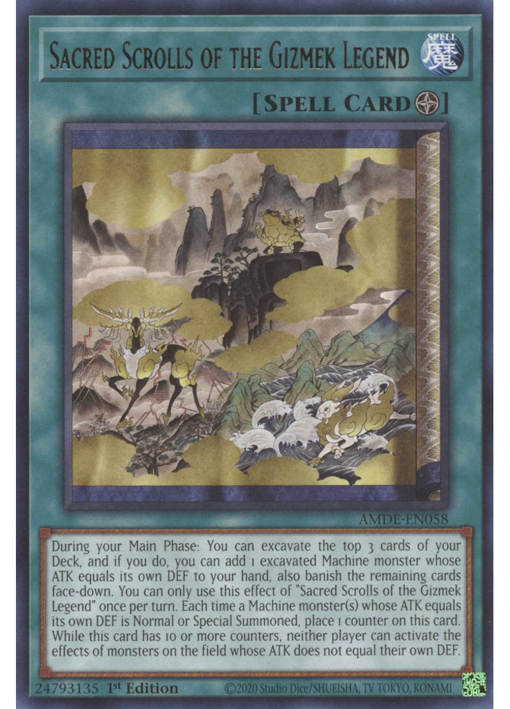 Sacred Scrolls of the Gizmek Legend
