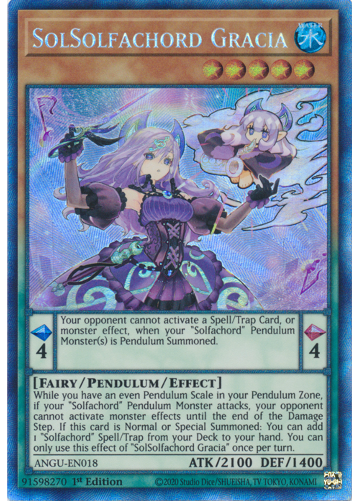 SolSolfachord Gracia (Collectors Rare 1st Edition)