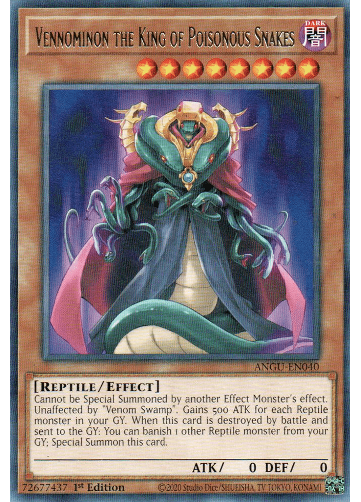 Vennominon the King of Poisonous Snakes