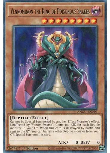 Vennominon the King of Poisonous Snakes — Ancient Guardians