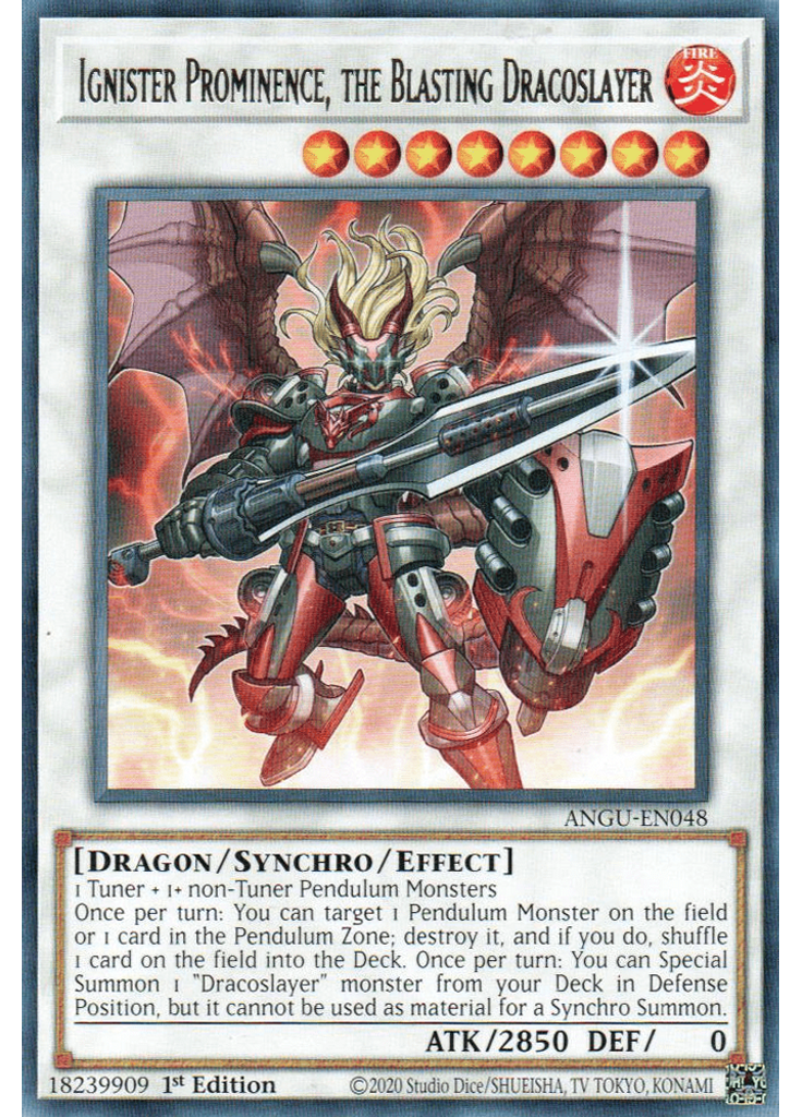 Ignister Prominence, the Blasting Dracoslayer