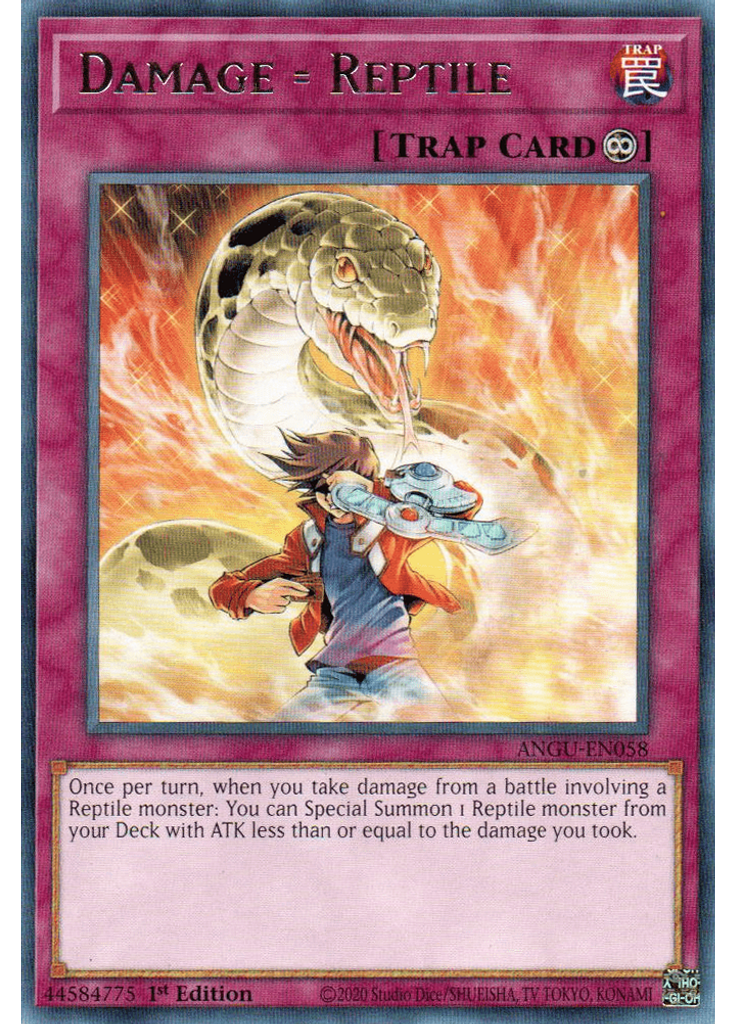Damage = Reptile