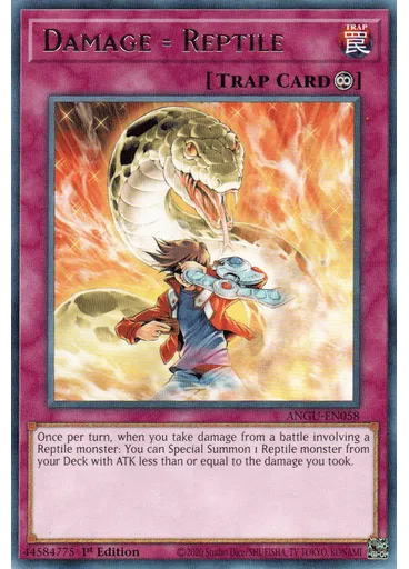 Damage = Reptile