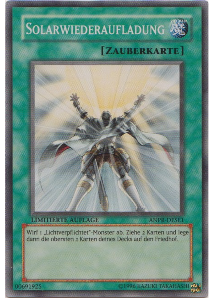 Solarwiederaufladung