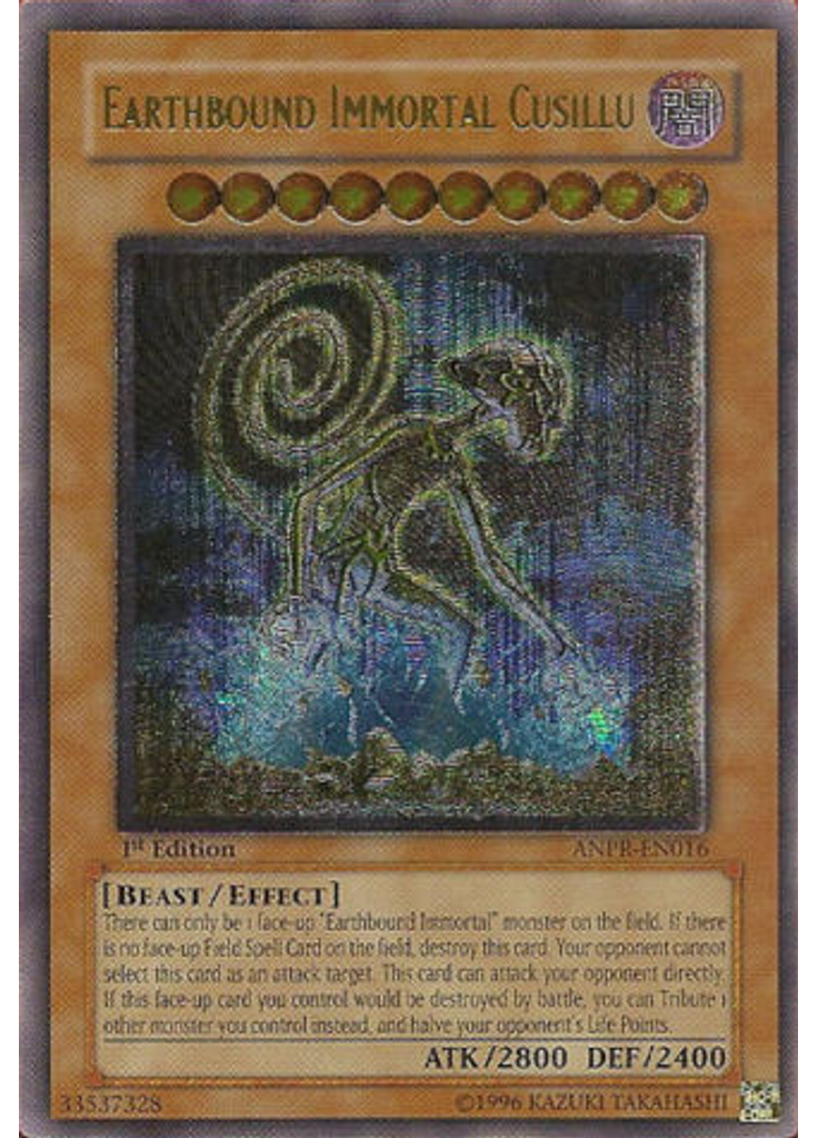 Earthbound Immortal Cusillu (Ultimate Rare 1st Edition)