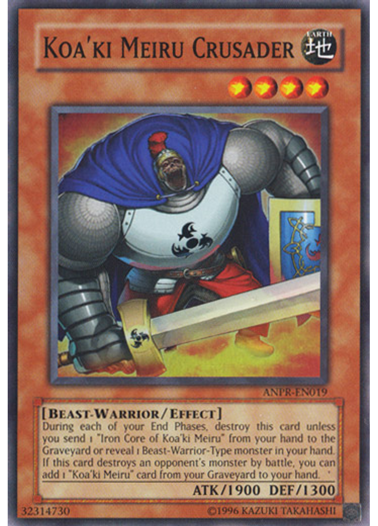 Koa'ki Meiru Crusader (Super Rare Unlimited)