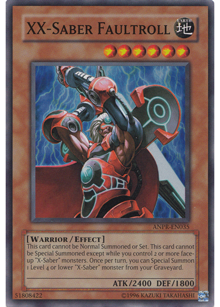 XX-Saber Faultroll (Super Rare Unlimited)