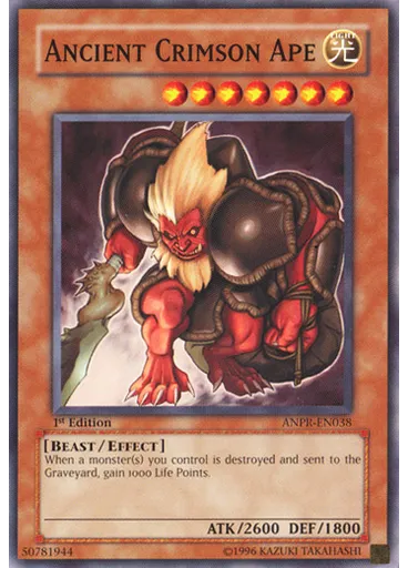 Ancient Crimson Ape