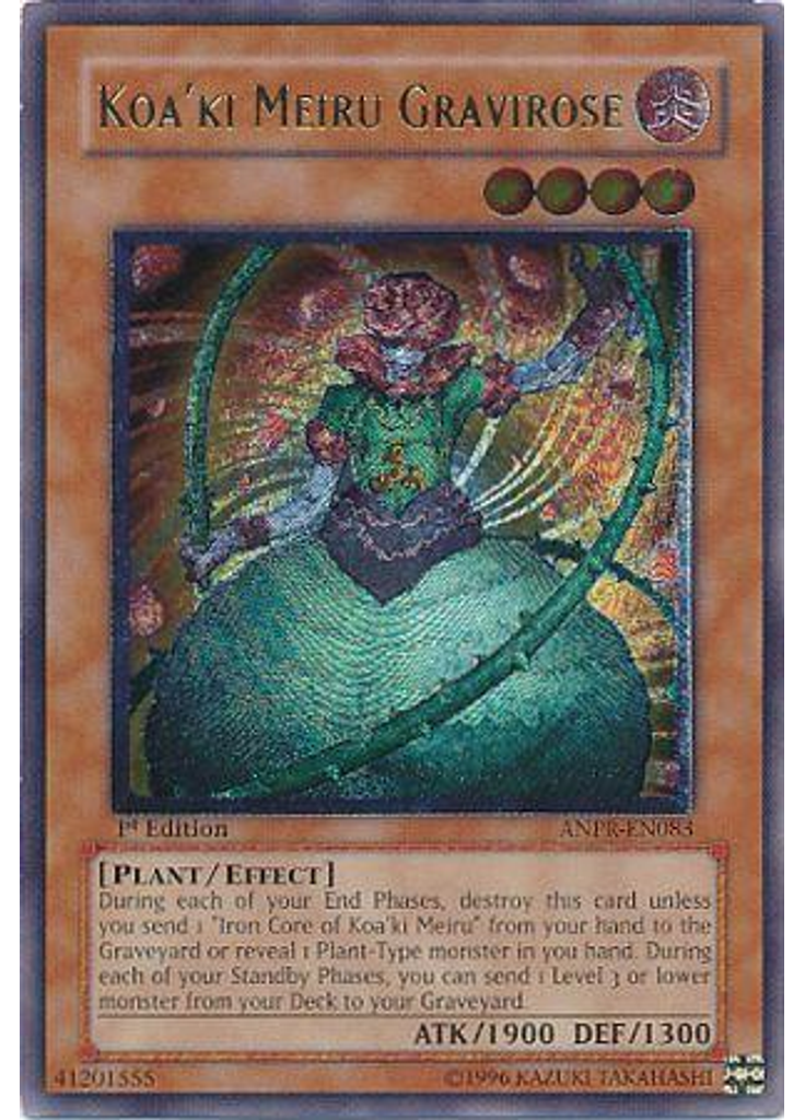 Koa'ki Meiru Gravirose (Ultimate Rare 1st Edition)