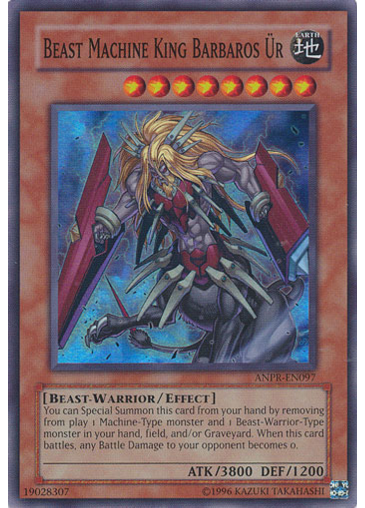 Beast Machine King Barbaros Ür (Super Rare Unlimited)