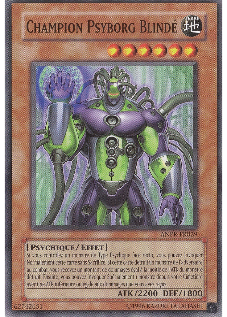 Champion Psyborg Blindé (Common Unlimited)