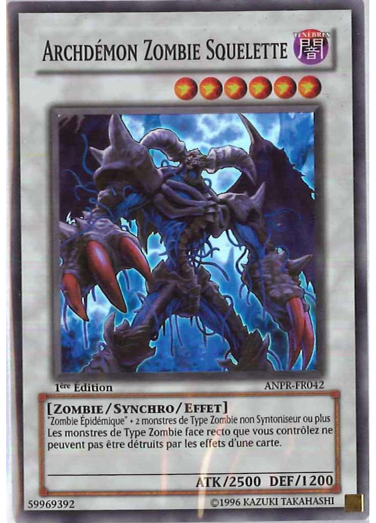 Archdémon Zombie Squelette