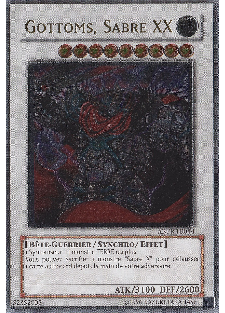 Gottoms, Sabre XX (Ultimate Rare Unlimited)