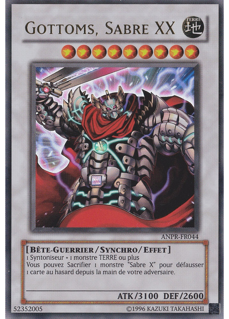 Gottoms, Sabre XX (Ultra Rare Unlimited)