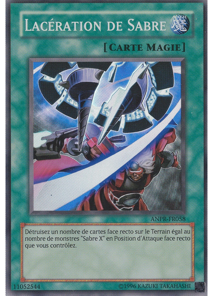 Lacération de Sabre (Super Rare Unlimited)