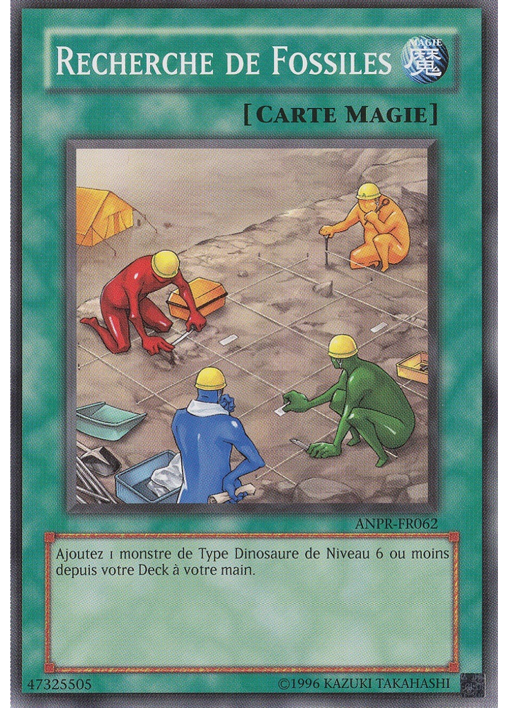 Recherche de Fossiles (Common Unlimited)