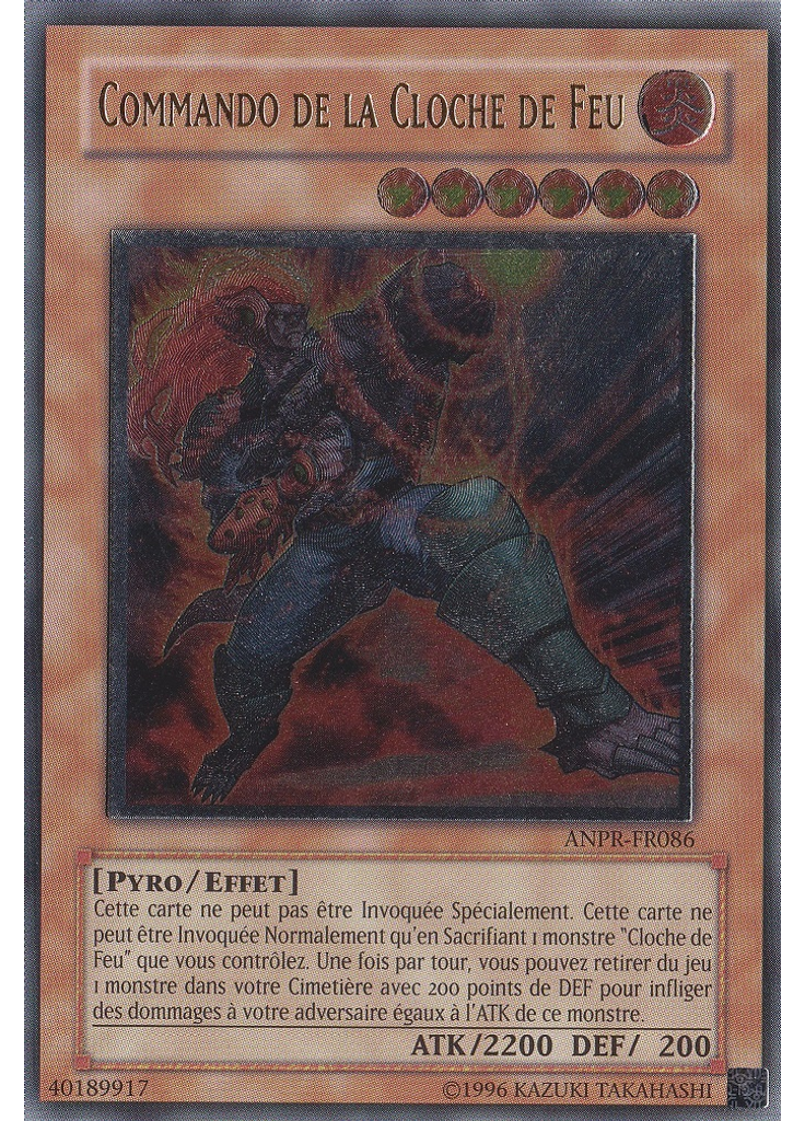 Commando de la Cloche de Feu (Ultimate Rare Unlimited)
