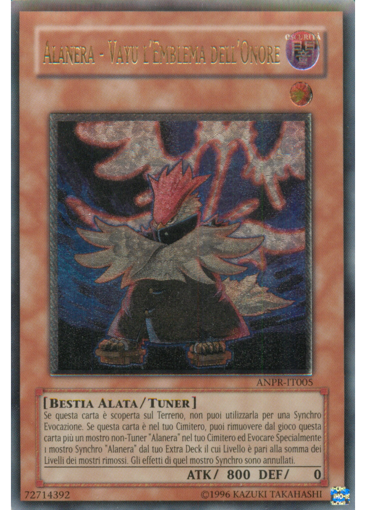 Alanera - Vayu l'Emblema dell'Onore (Ultimate Rare Unlimited)