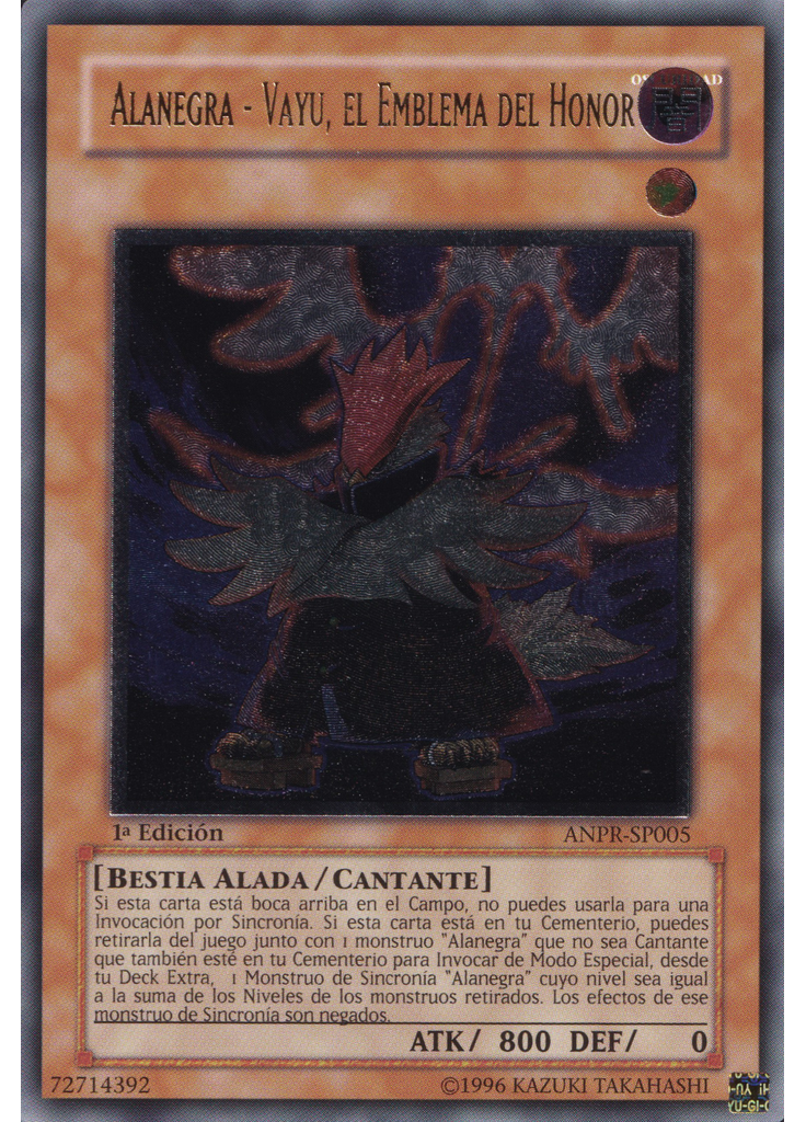 Alanegra - Vayu, el Emblema del Honor (Ultimate Rare 1st Edition)