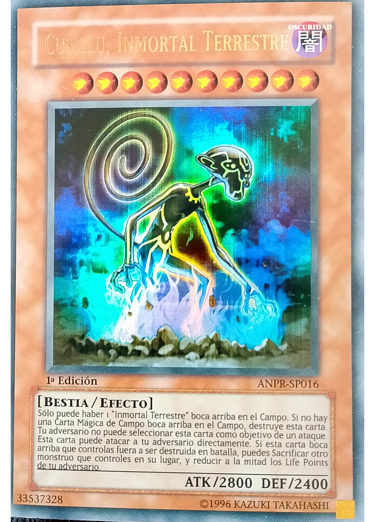 Cusillu, Inmortal Terrestre