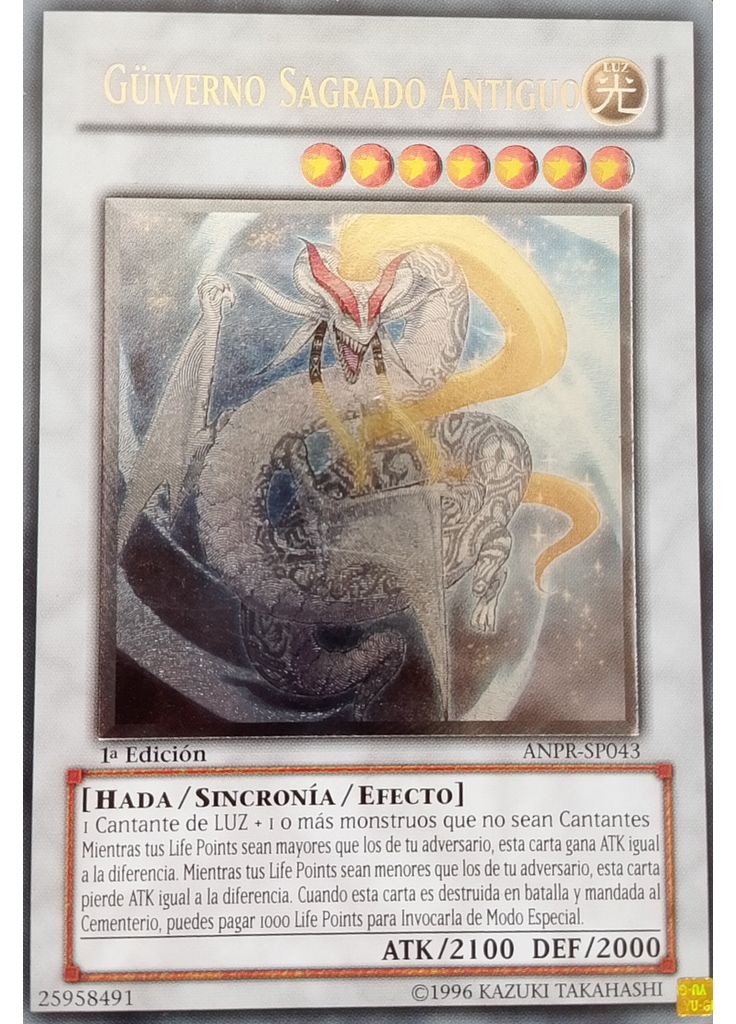 Güiverno Sagrado Antiguo (Ultimate Rare 1st Edition)