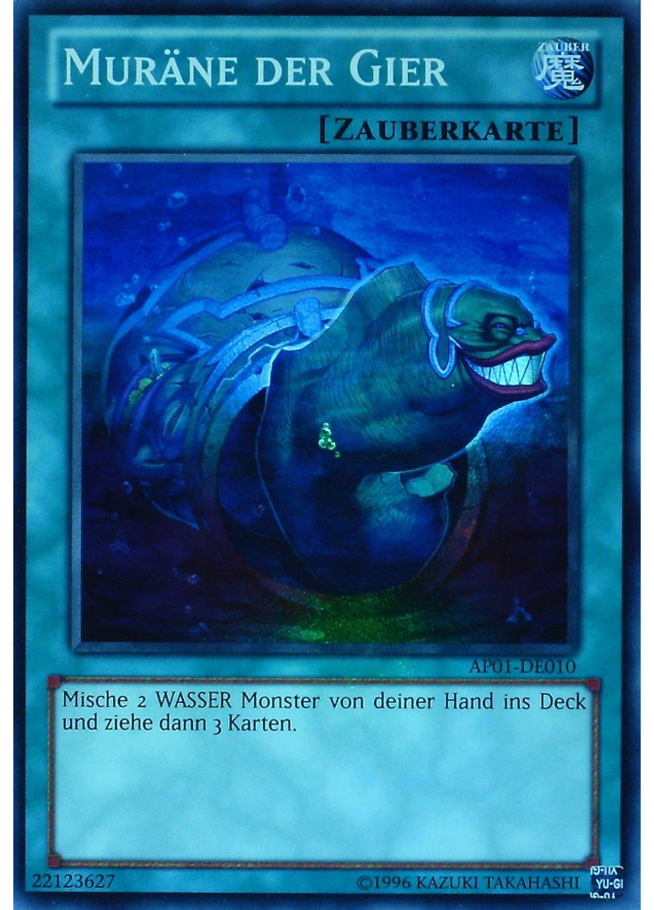 Muräne der Gier