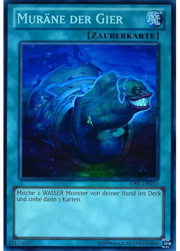 Muräne der Gier