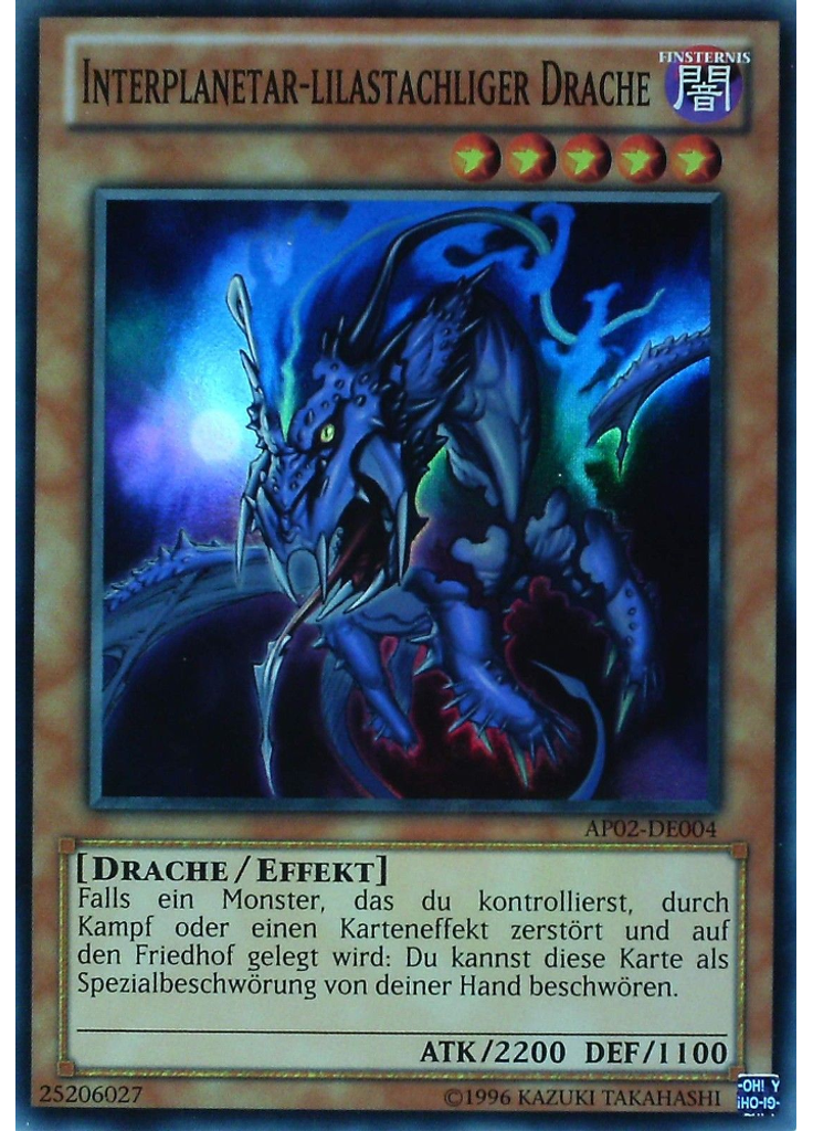 Interplanetar-lilastachliger Drache