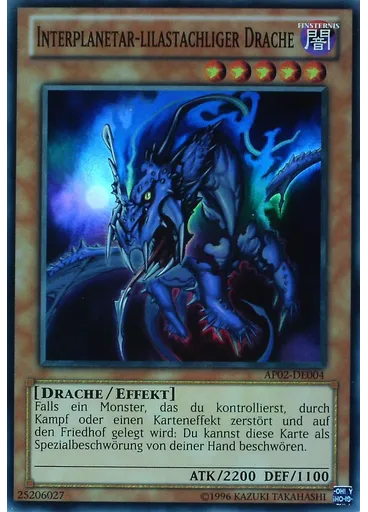 Interplanetar-lilastachliger Drache