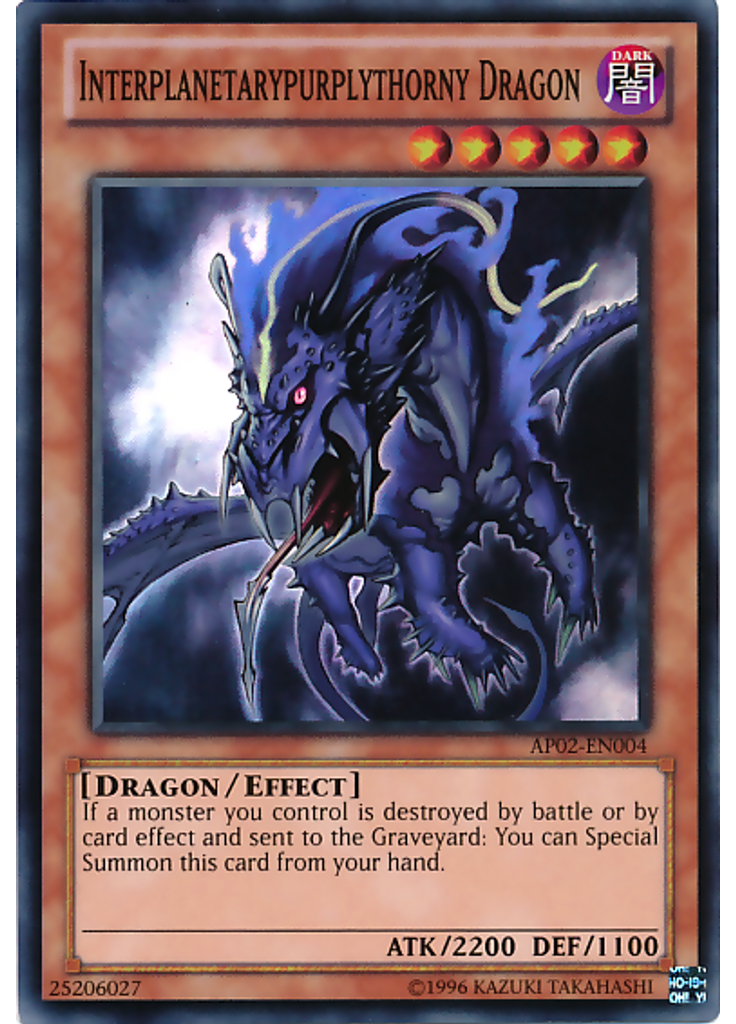 Interplanetarypurplythorny Dragon