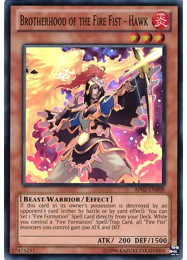 Brotherhood of the Fire Fist - Hawk — Astral Pack Two