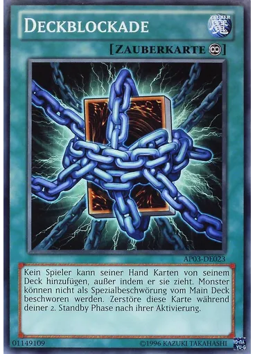 Deckblockade