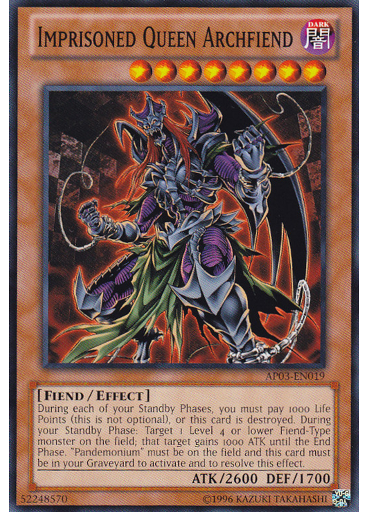 Imprisoned Queen Archfiend