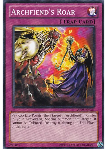 Archfiend's Roar — Astral Pack Three