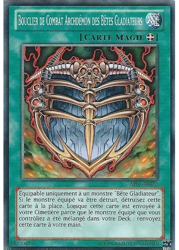 Bouclier de Combat Archdémon des Bêtes Gladiateurs