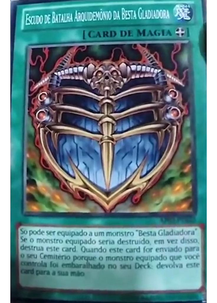 Escudo de Batalha Arquidemônio da Besta Gladiadora