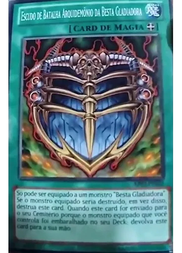 Escudo de Batalha Arquidemônio da Besta Gladiadora