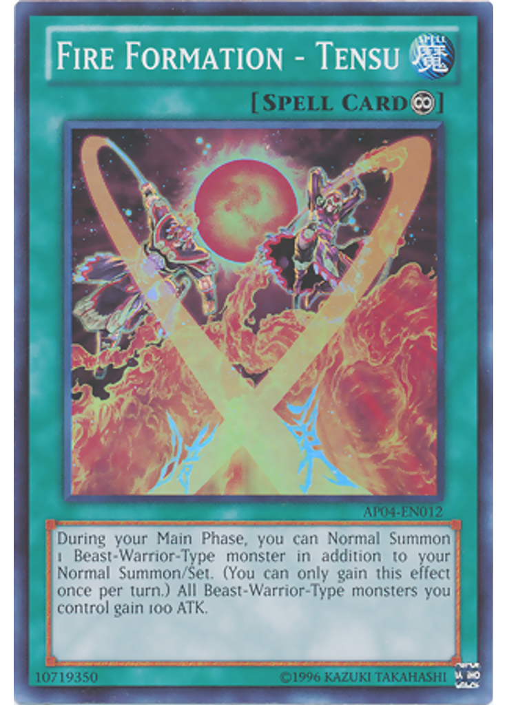 Fire Formation - Tensu