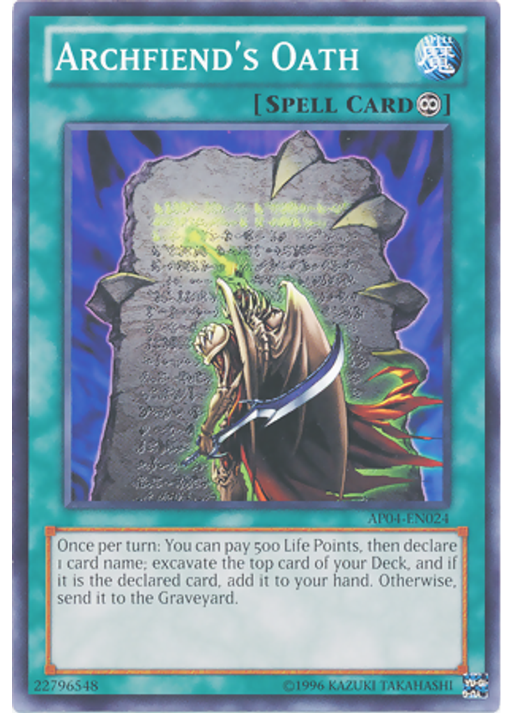 Archfiend's Oath